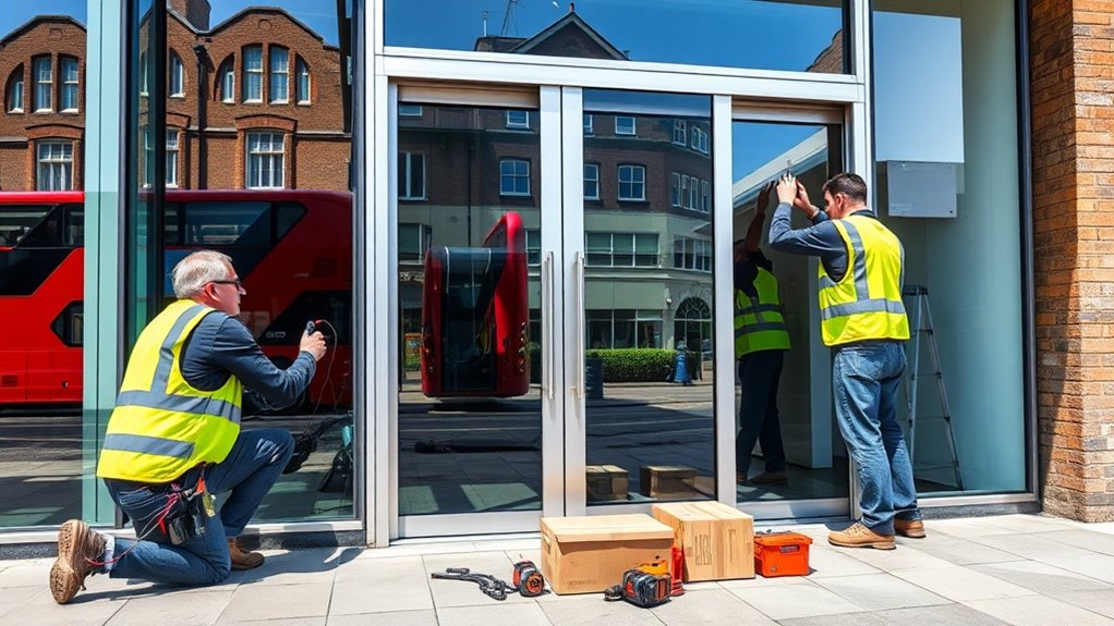 Automatic Door Installation Brent Cross