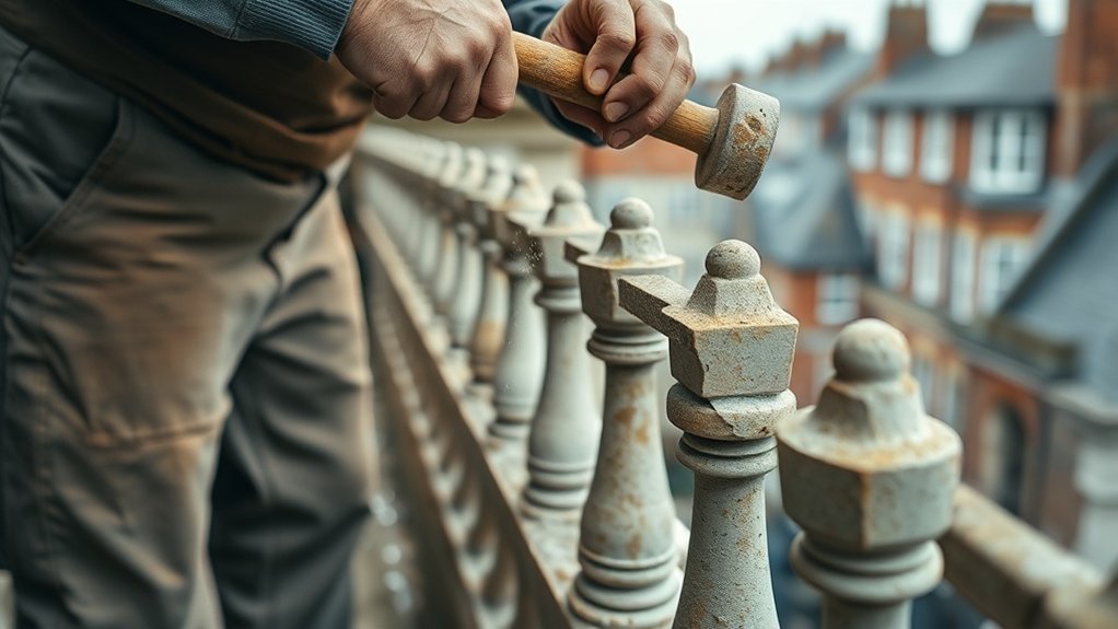 Balustrade Repair Brent Cross