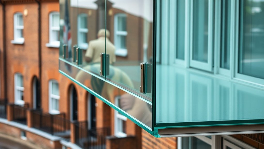 Glass Balcony Installation Brent Cross