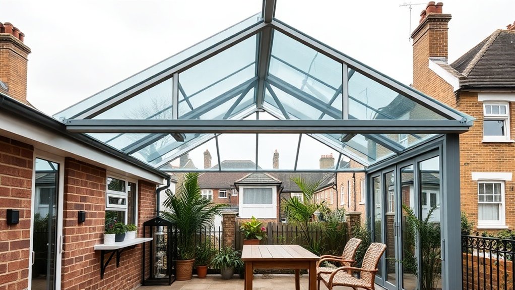 Lean-To Glazing Brent Cross