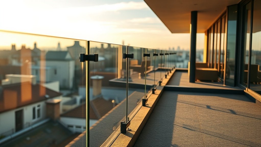 Terrace Glass Balustrades Brent Cross